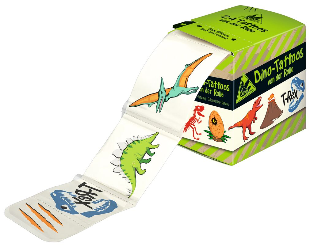 Sonstiges Moses Verlag Dino Tattoos von der Rolle
