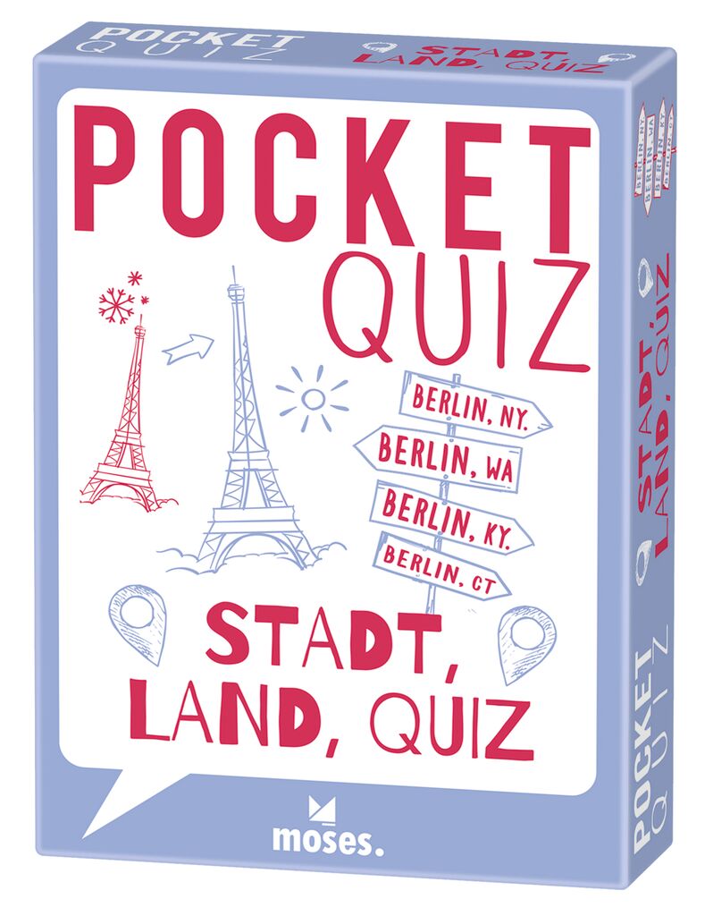 Pocket Quiz Stadt, Land, Quiz