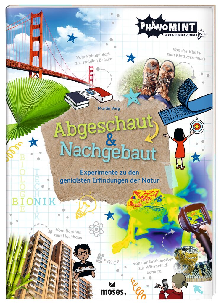Buch Moses Verlag PhänoMINT Abgeschaut & Nachgebaut