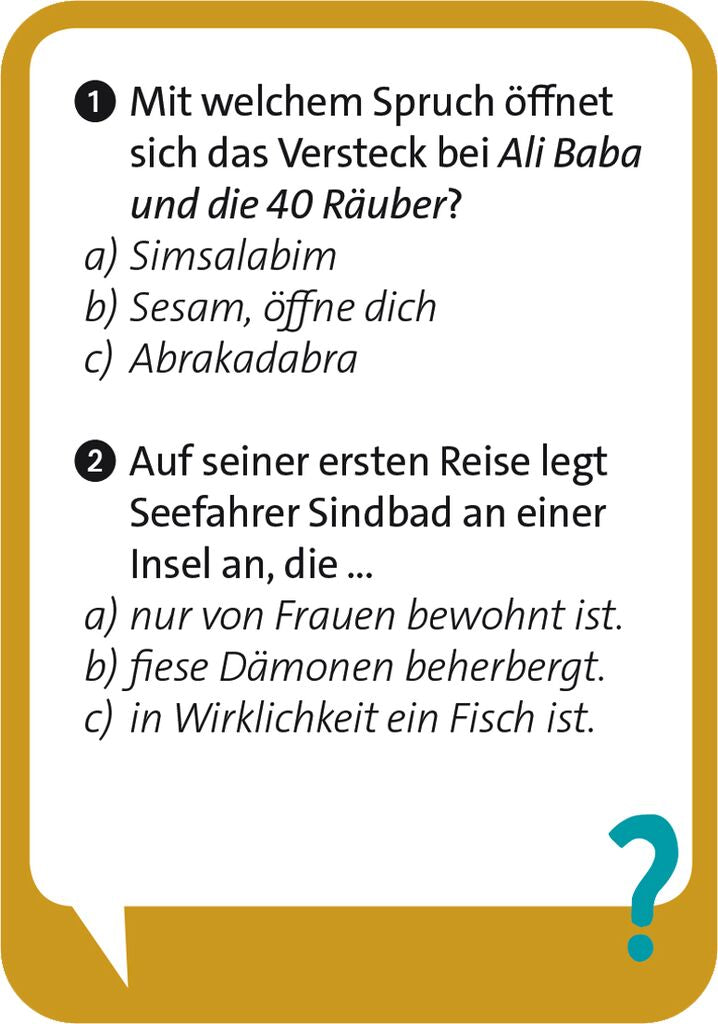 Moses 50 Karten / Pocket Quiz Moses Verlag Pocket Quiz junior - Märchen & Sagen