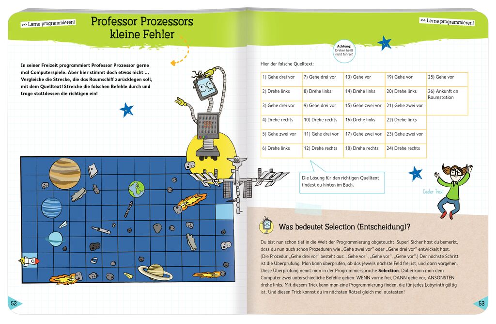 Sachbuch Moses Verlag PhänoMINT Das große Informatik-Rätselbuch