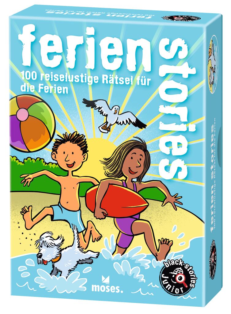 Moses 50 Karten / Pocket Quiz Moses Verlag ferien stories - black stories Junior