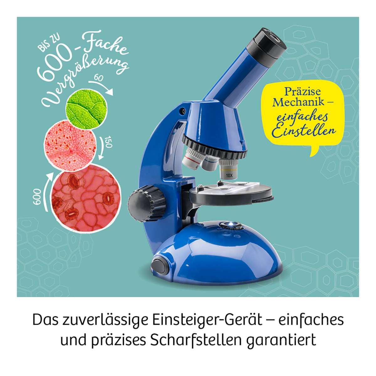 Biologie KOSMOS Entdecker-Mikroskop