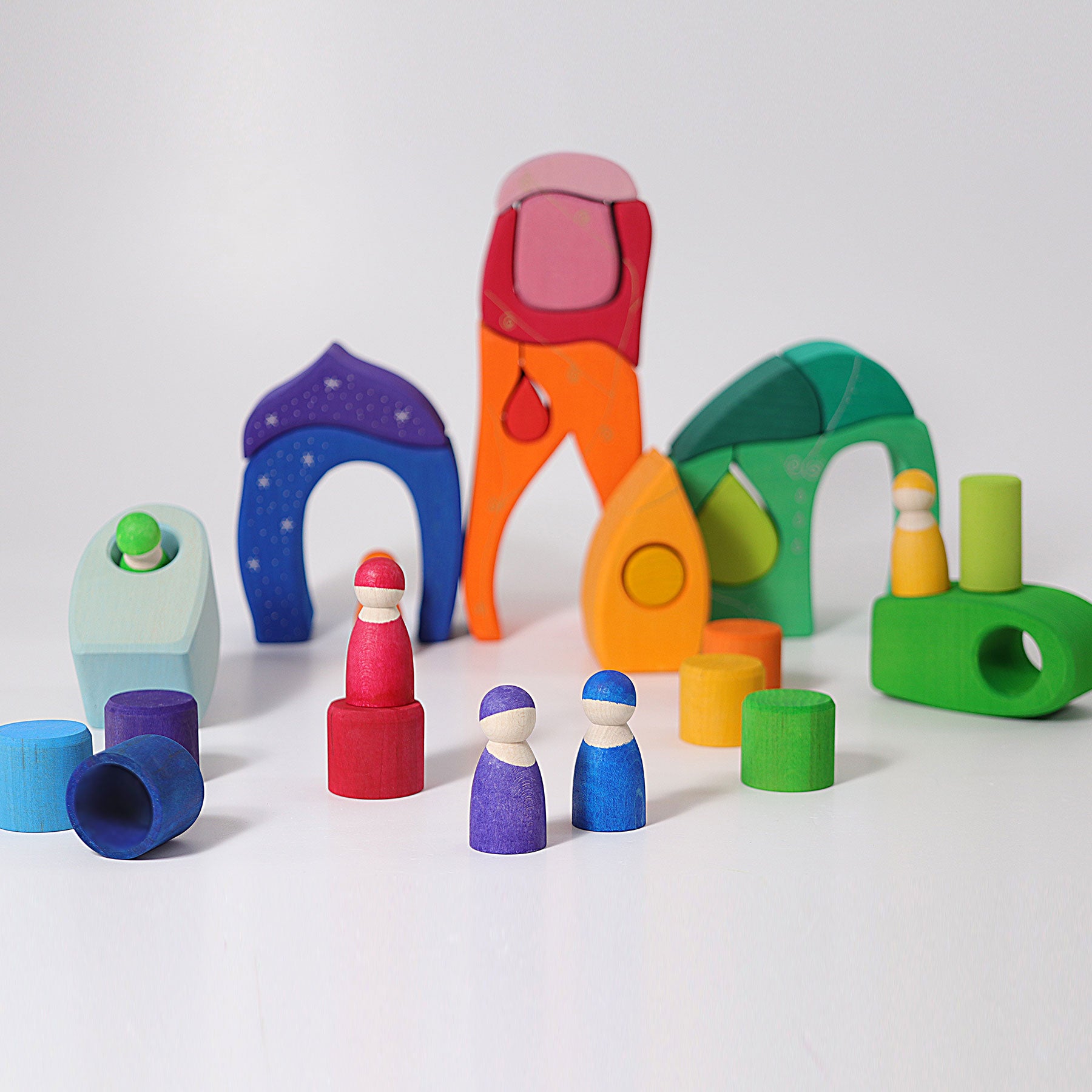 Open-ended Play GRIMM'S Spiel und Holz Design Märchendorf