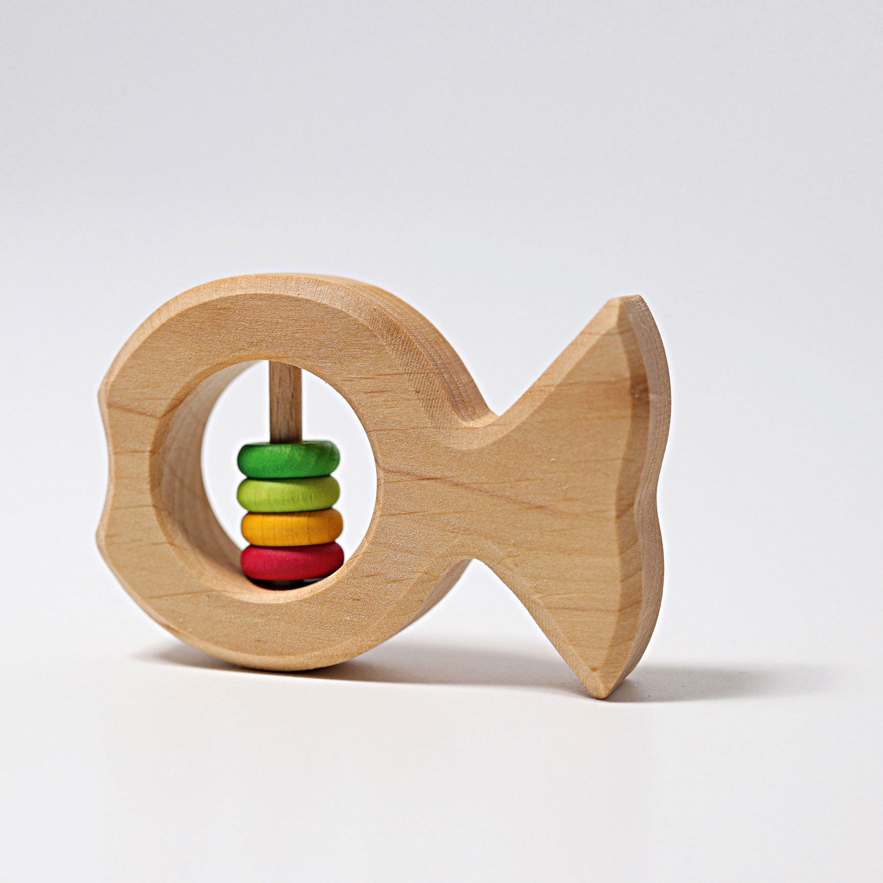 Rasseln GRIMM'S Spiel und Holz Design Rasselfisch Joschi