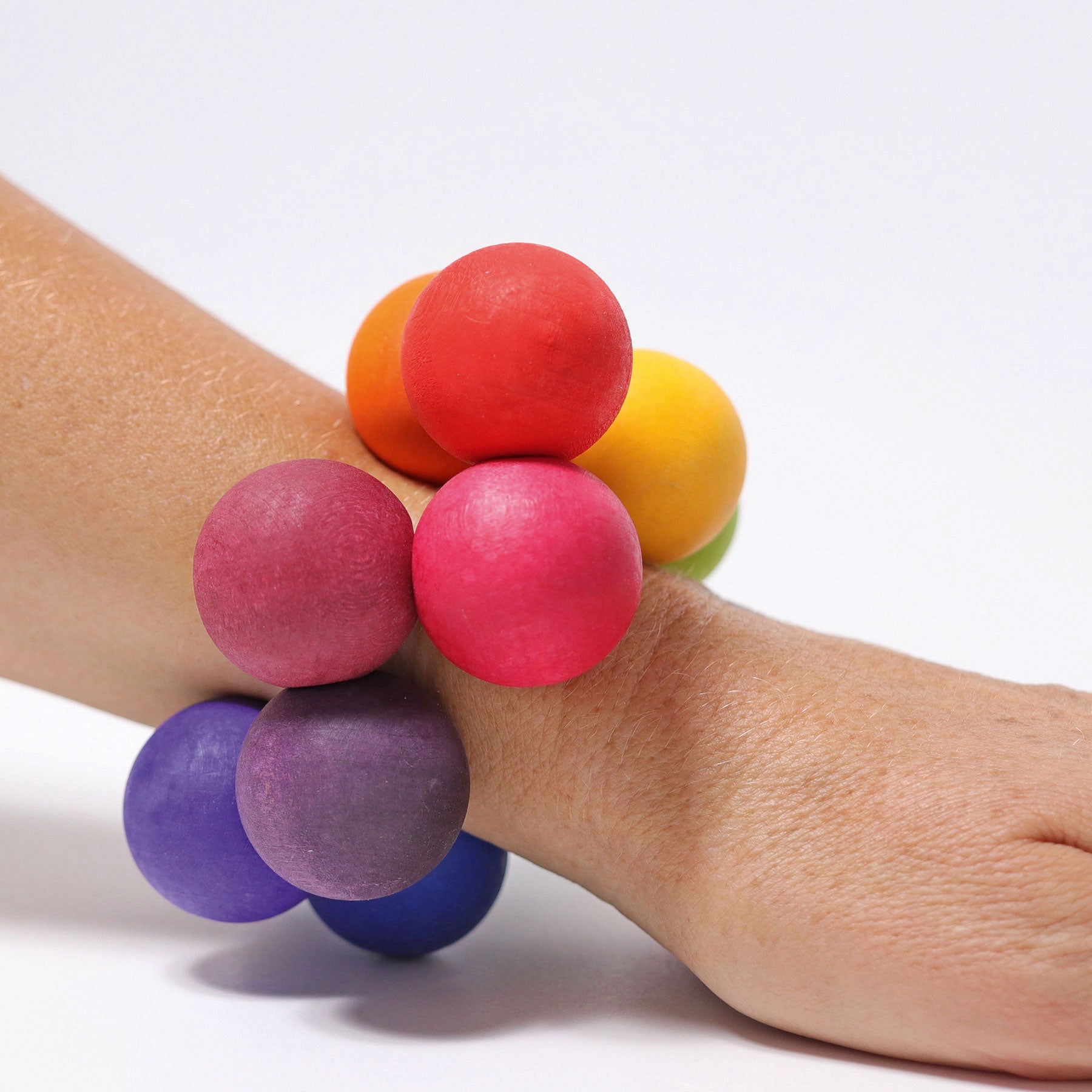 Greifen GRIMM'S Spiel und Holz Design Regenbogen Kugelgreifling