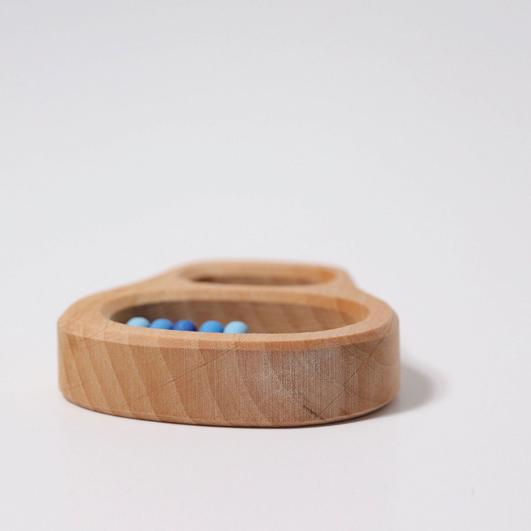 Rasseln GRIMM'S Spiel und Holz Design Klipp Klapp Blau