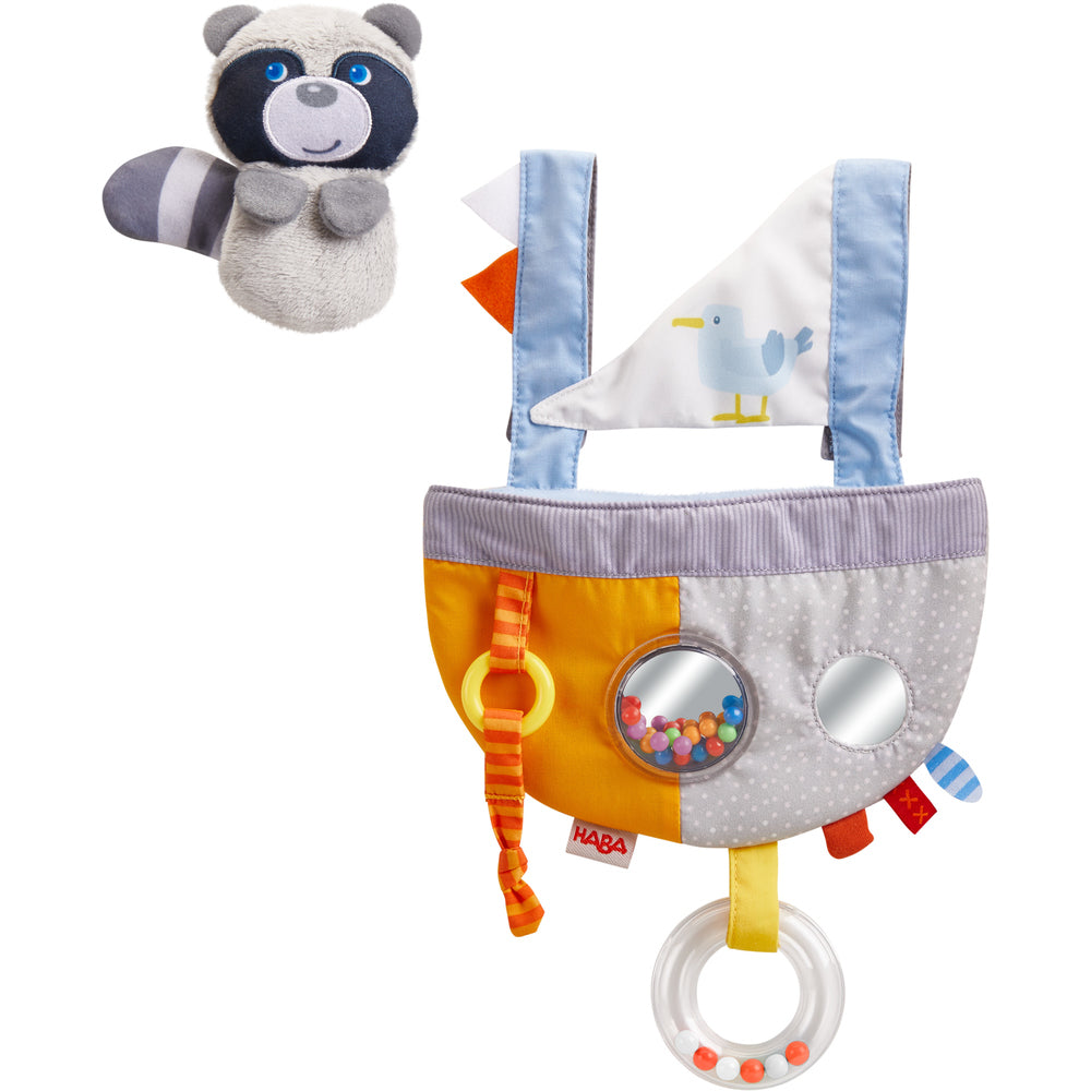 Babyspielwaren HABA Spieltrainer Waschbär ahoi!