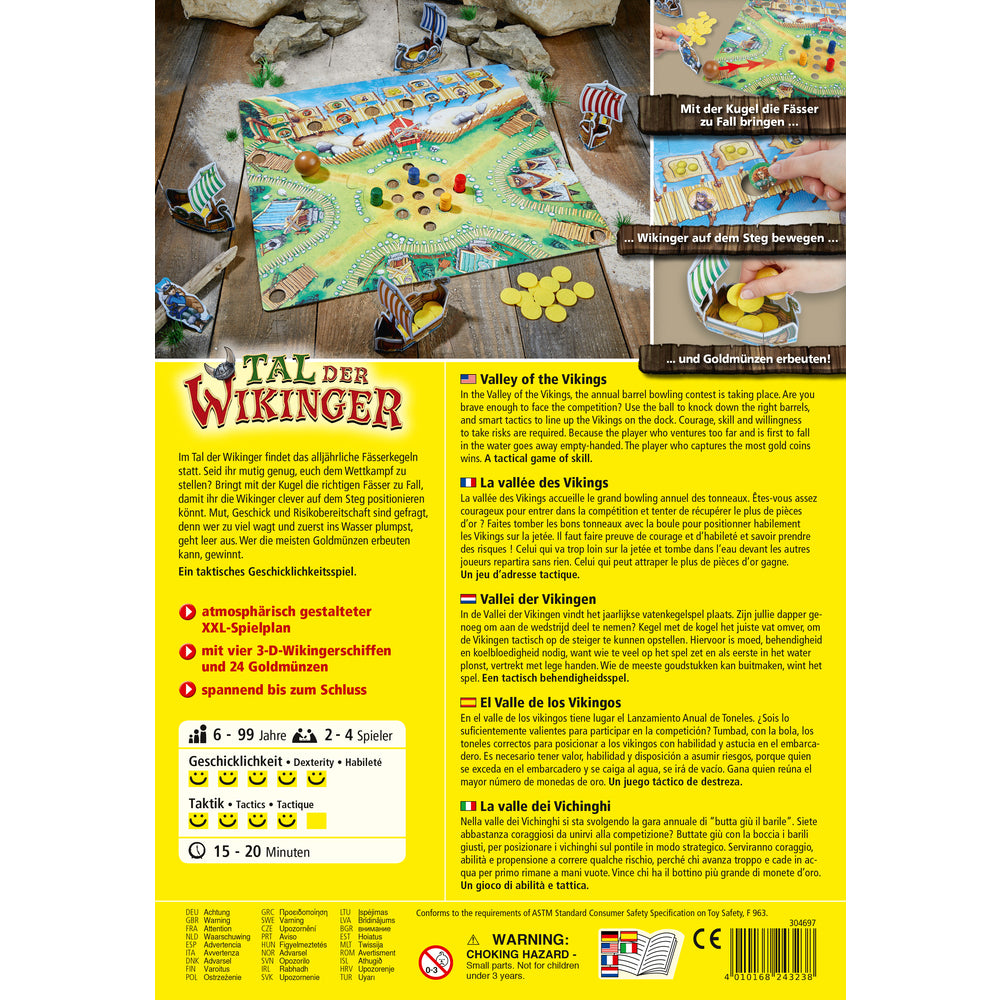 Gesellschaftsspiel HABA Tal der Wikinger