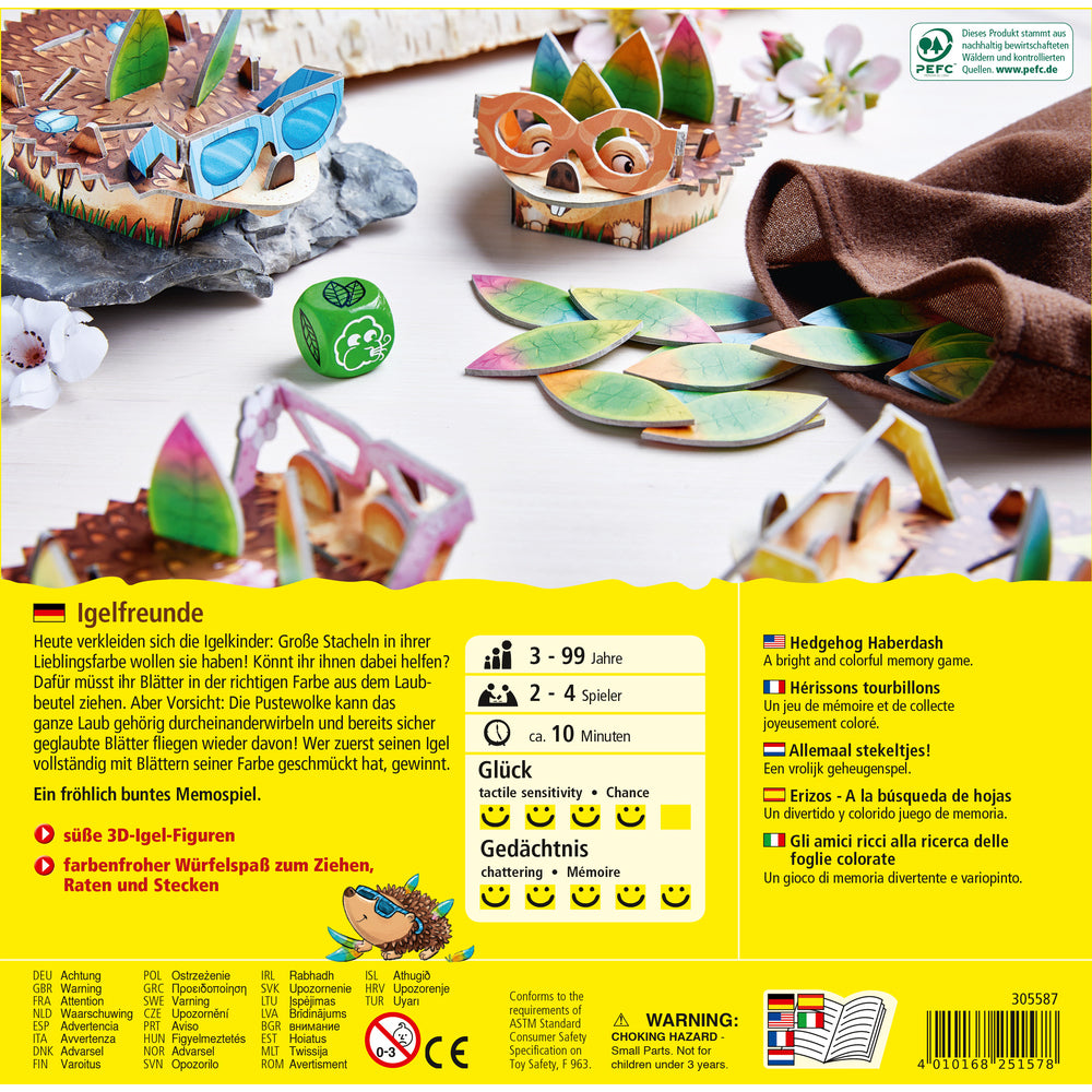 Gesellschaftsspiel HABA Igelfreunde