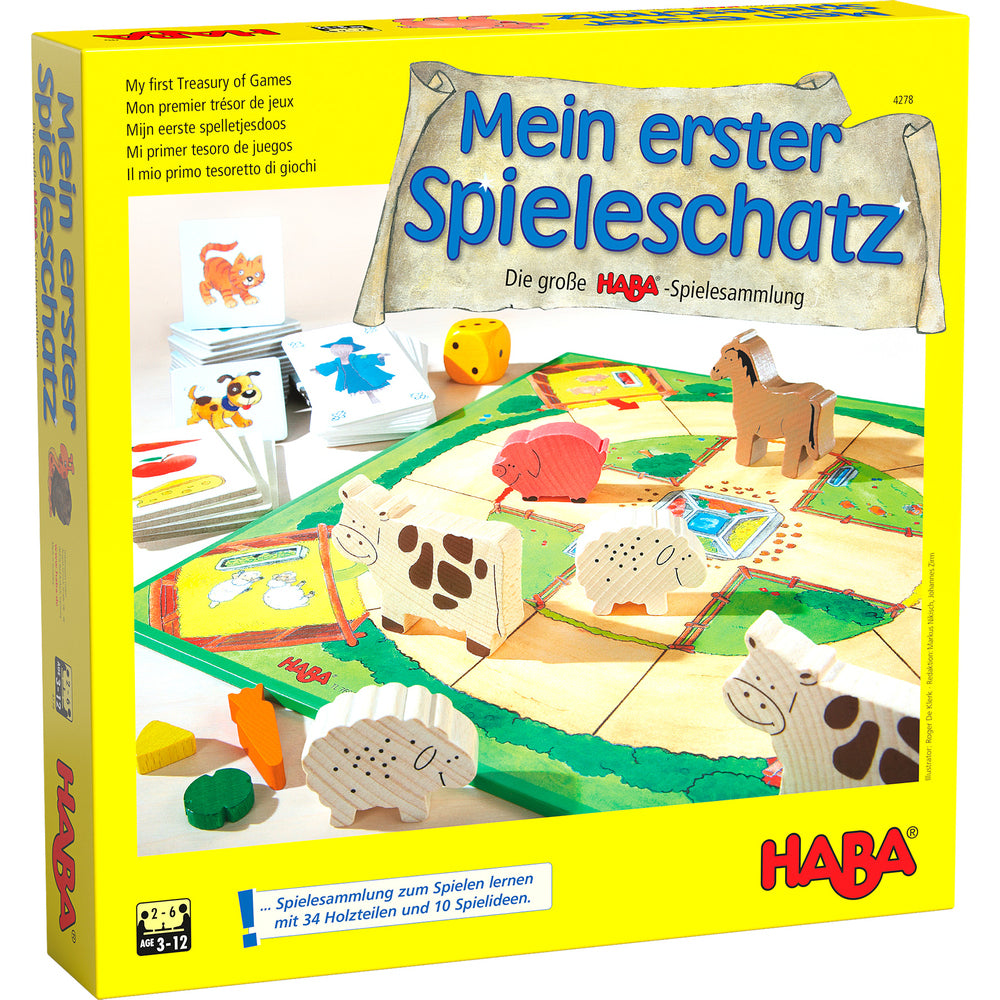 Gesellschaftsspiel HABA Mein erster Spieleschatz - Die große HABA-Spielesammlung