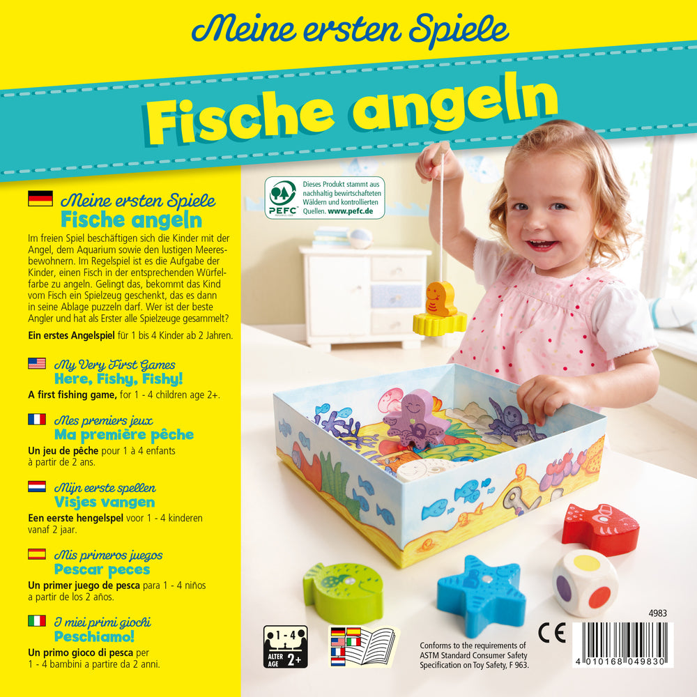 Gesellschaftsspiel HABA Meine ersten Spiele - Fische angeln