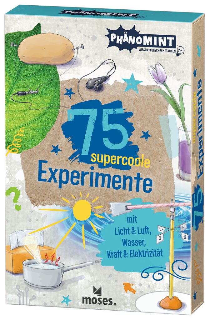 Experiment Moses Verlag PhänoMINT 75 supercoole Experimente