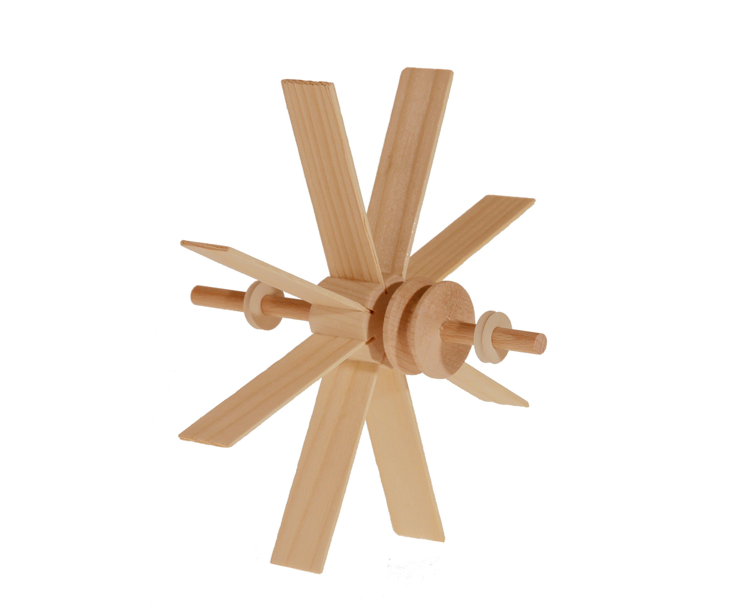Holzbausatz Kraul Kleines Wasserrad