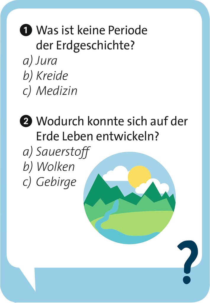 Rätselspiel Moses Verlag Pocket Quiz junior Erde