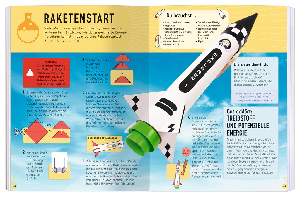 Sachbuch Moses Verlag PhänoMINT Technik-Experimente