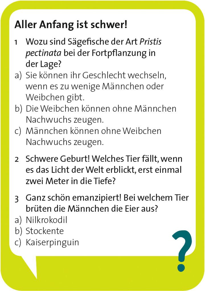 Moses 50 Karten / Pocket Quiz Moses Verlag Pocket Quiz Verrückte Natur