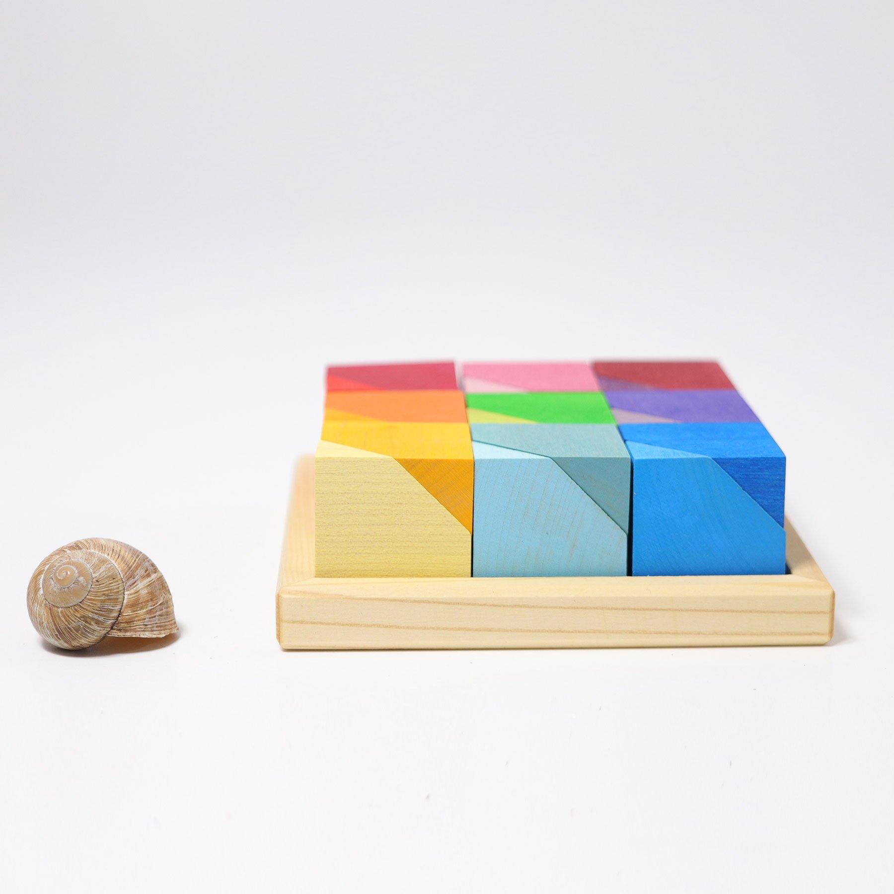 Bausteine GRIMM'S Spiel und Holz Design Bauspiel Eckstein