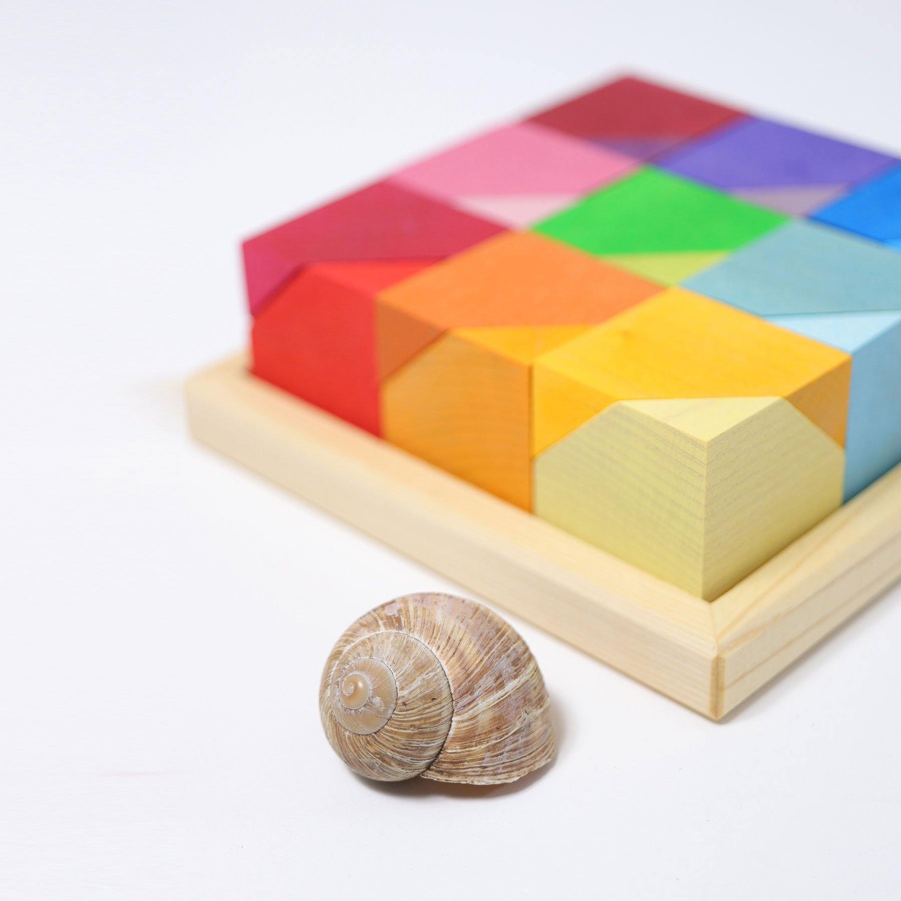 Bausteine GRIMM'S Spiel und Holz Design Bauspiel Eckstein