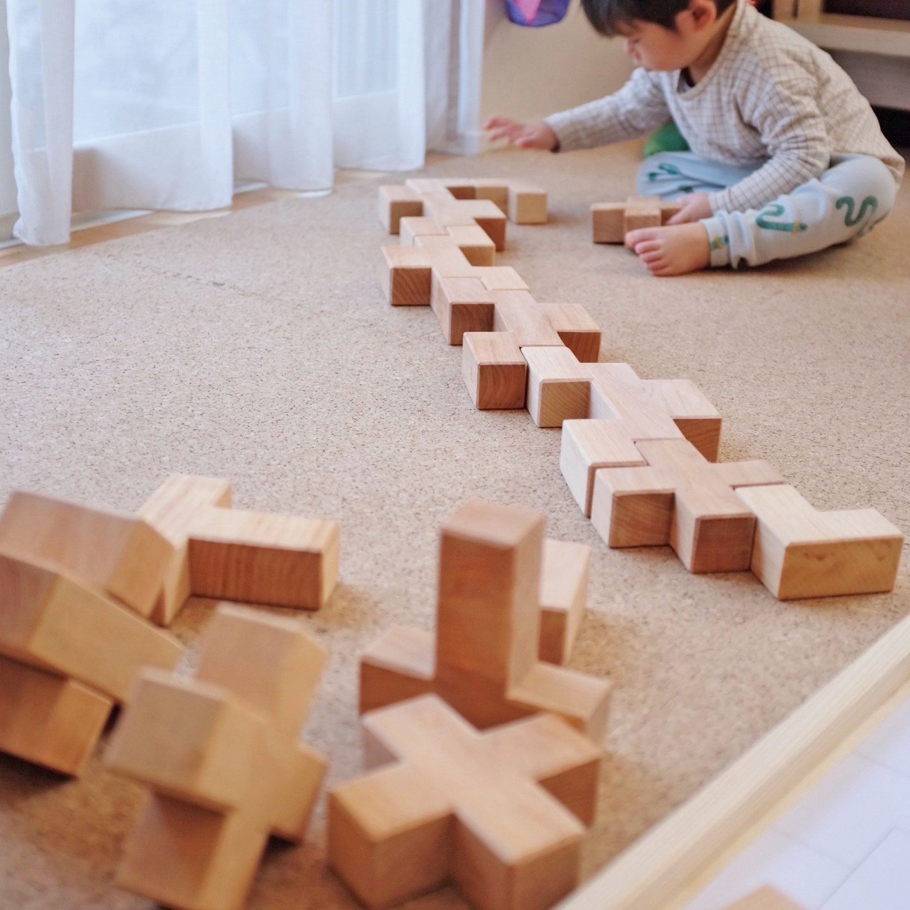 Baukasten GRIMM'S Spiel und Holz Design Treppenbaukasten