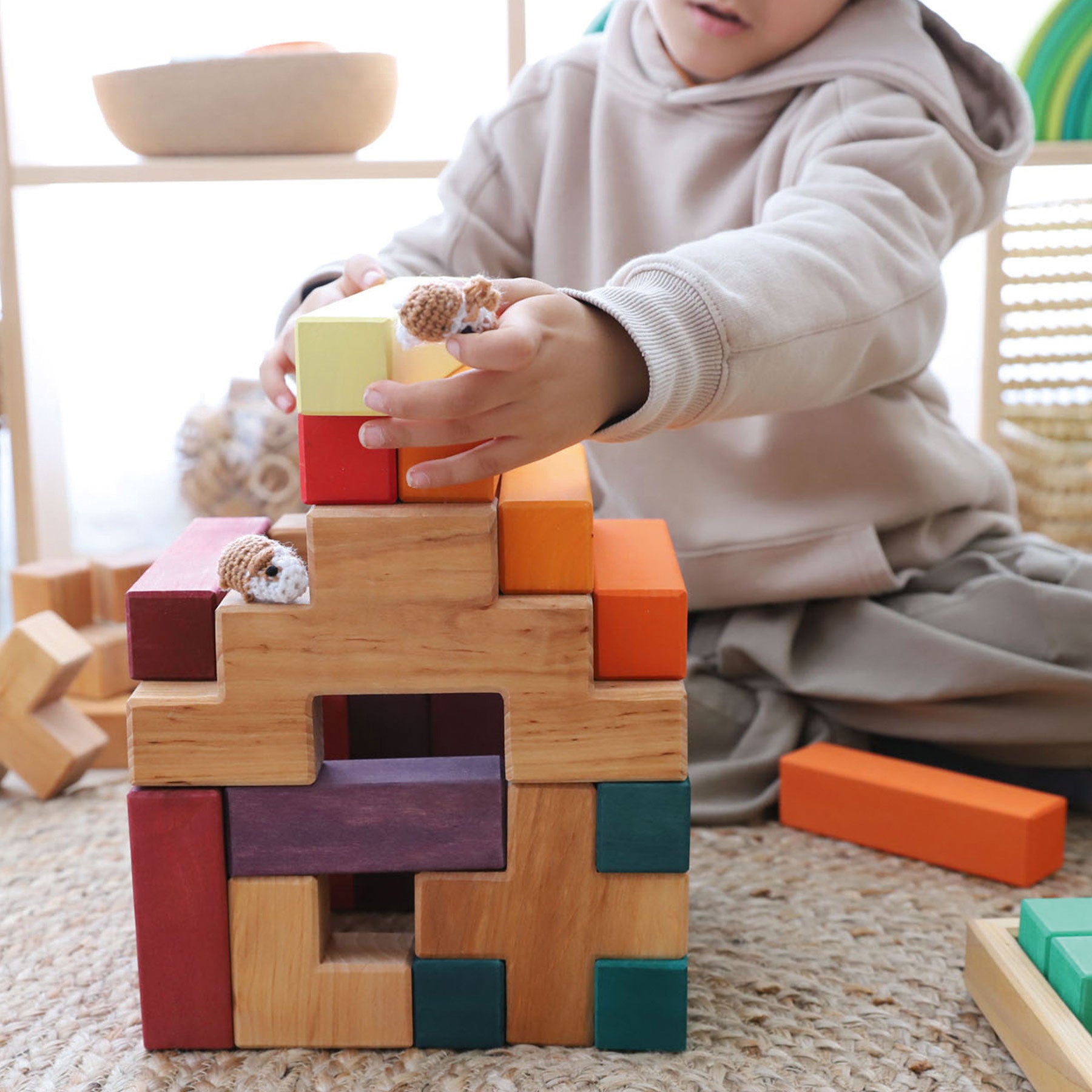 Baukasten GRIMM'S Spiel und Holz Design Treppenbaukasten