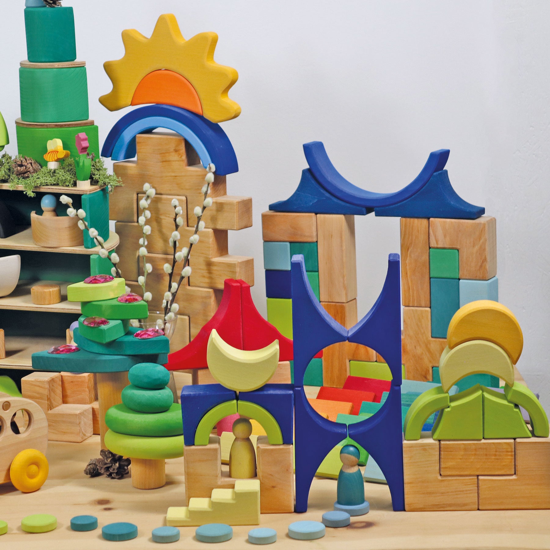 Baukasten GRIMM'S Spiel und Holz Design Treppenbaukasten