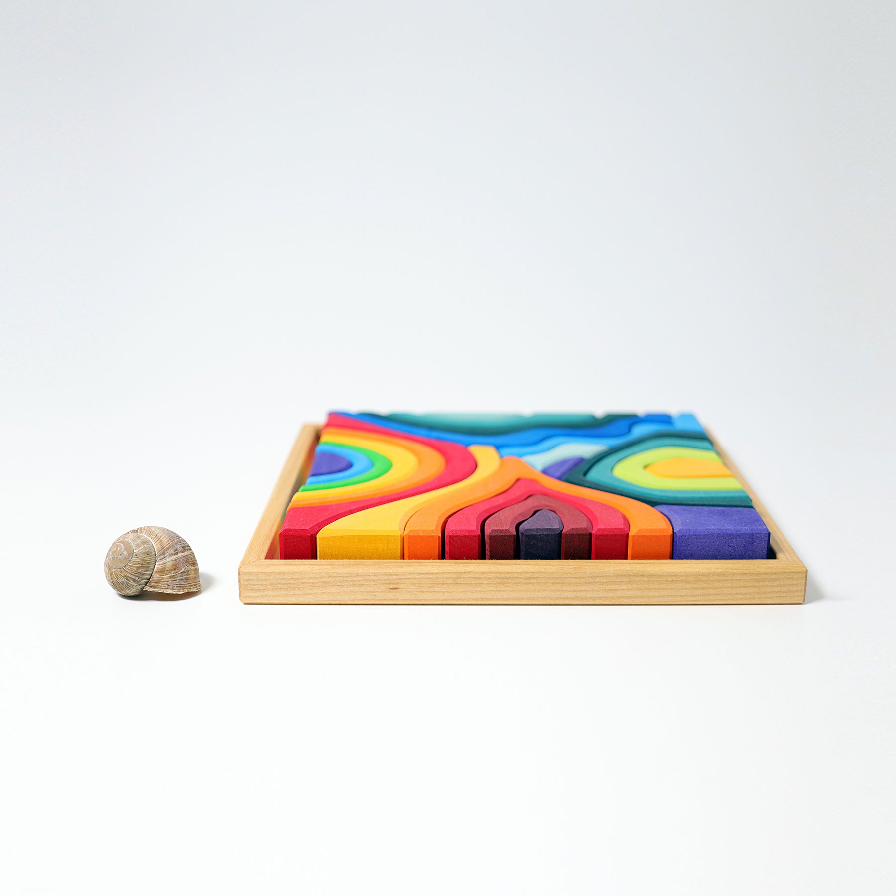 Baukasten GRIMM'S Spiel und Holz Design Kleiner Vier Elemente Baukasten