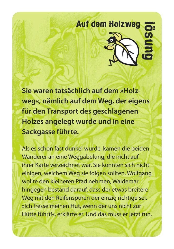 black stories junior: green stories - WELTENTDECKER