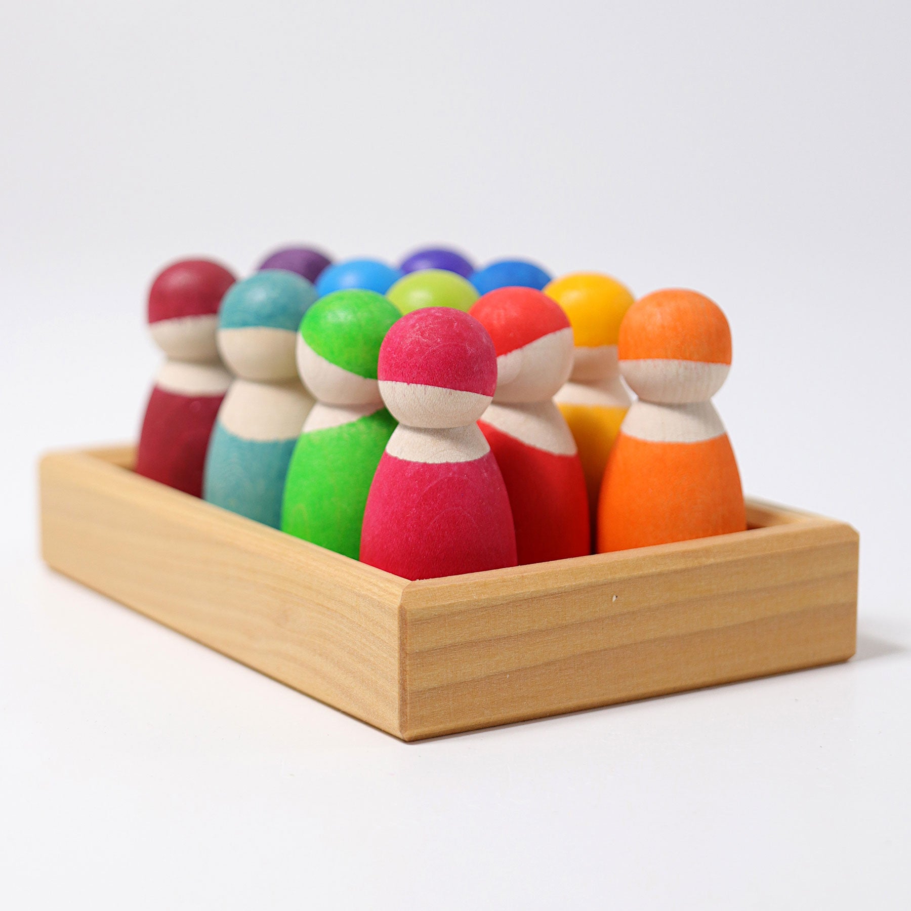 Open-ended Play GRIMM'S Spiel und Holz Design Regenbogenfreunde (1 Stück)