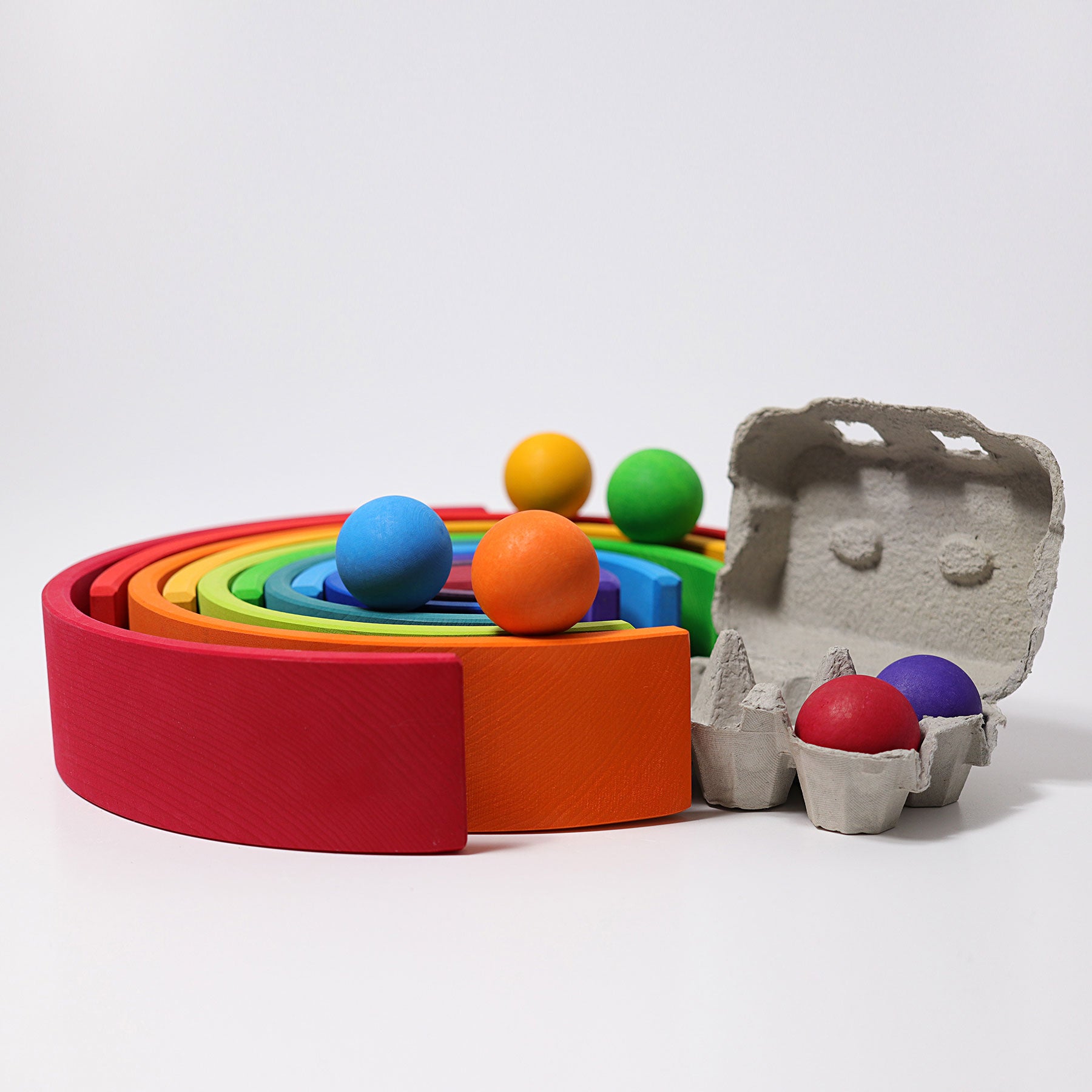 Open-ended Play GRIMM'S Spiel und Holz Design Großer Regenbogen