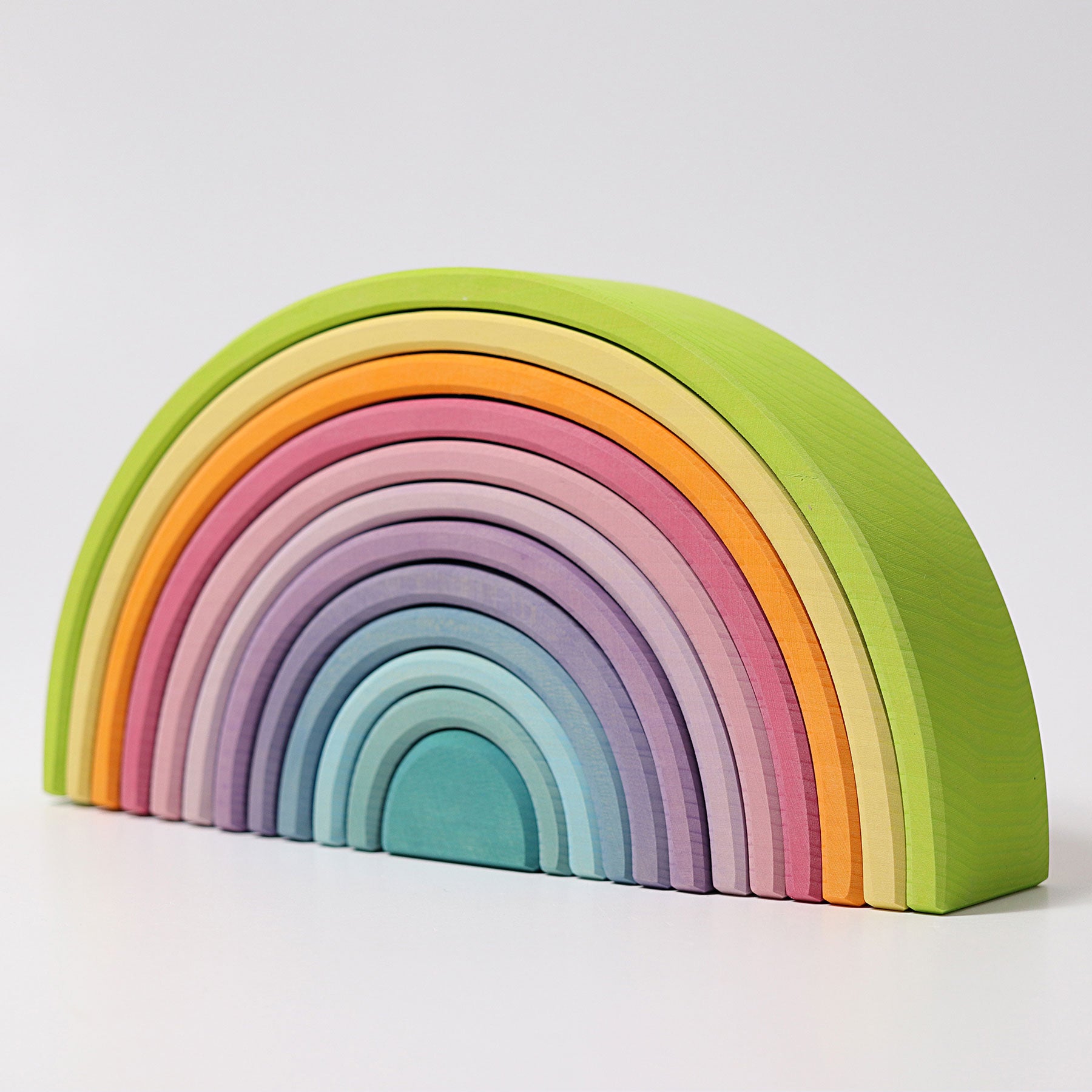 Open-ended Play GRIMM'S Spiel und Holz Design Großer Regenbogen Pastell