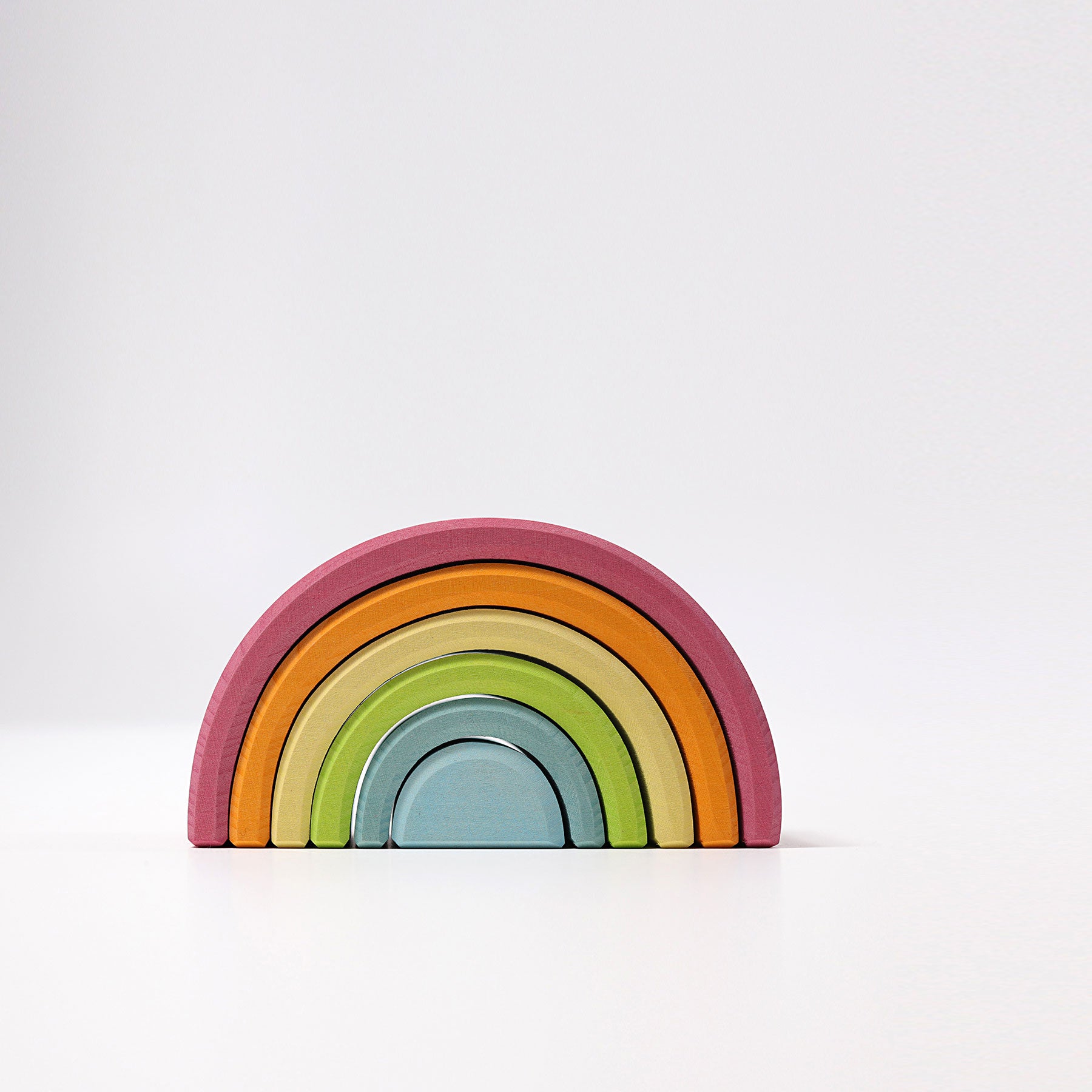Open-ended Play GRIMM'S Spiel und Holz Design Regenbogen Pastell
