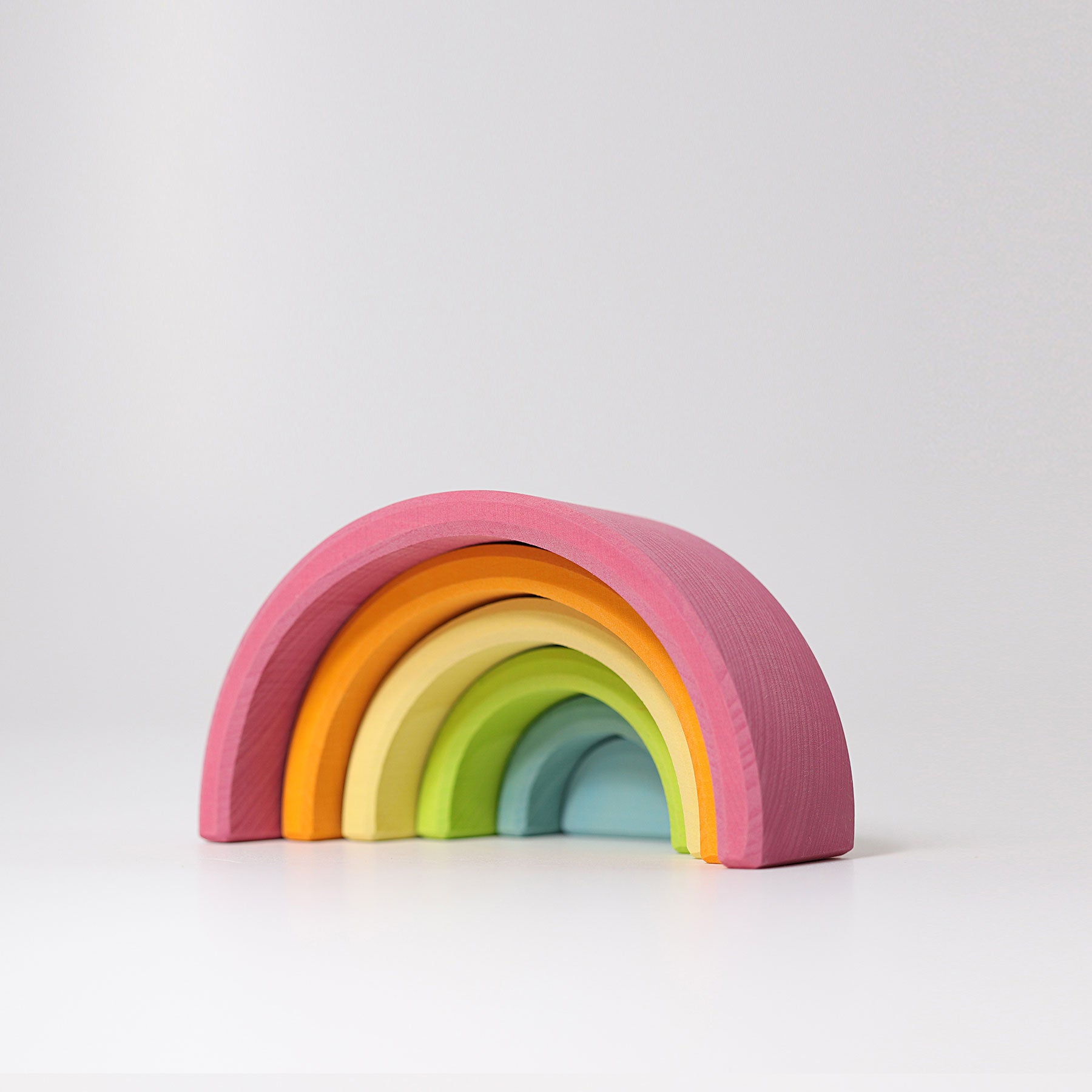 Open-ended Play GRIMM'S Spiel und Holz Design Regenbogen Pastell