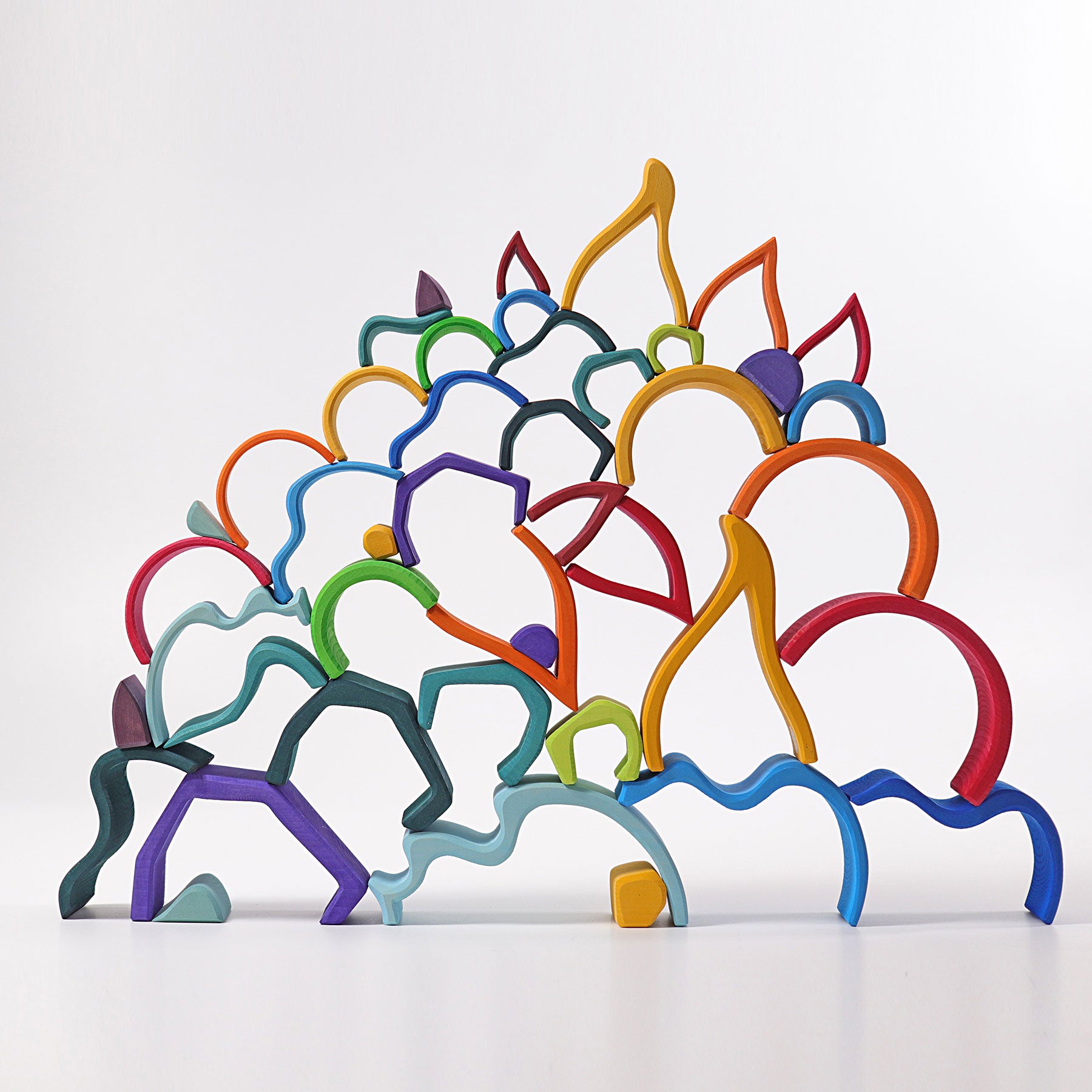 Open-ended Play GRIMM'S Spiel und Holz Design Kleiner Regenbogen