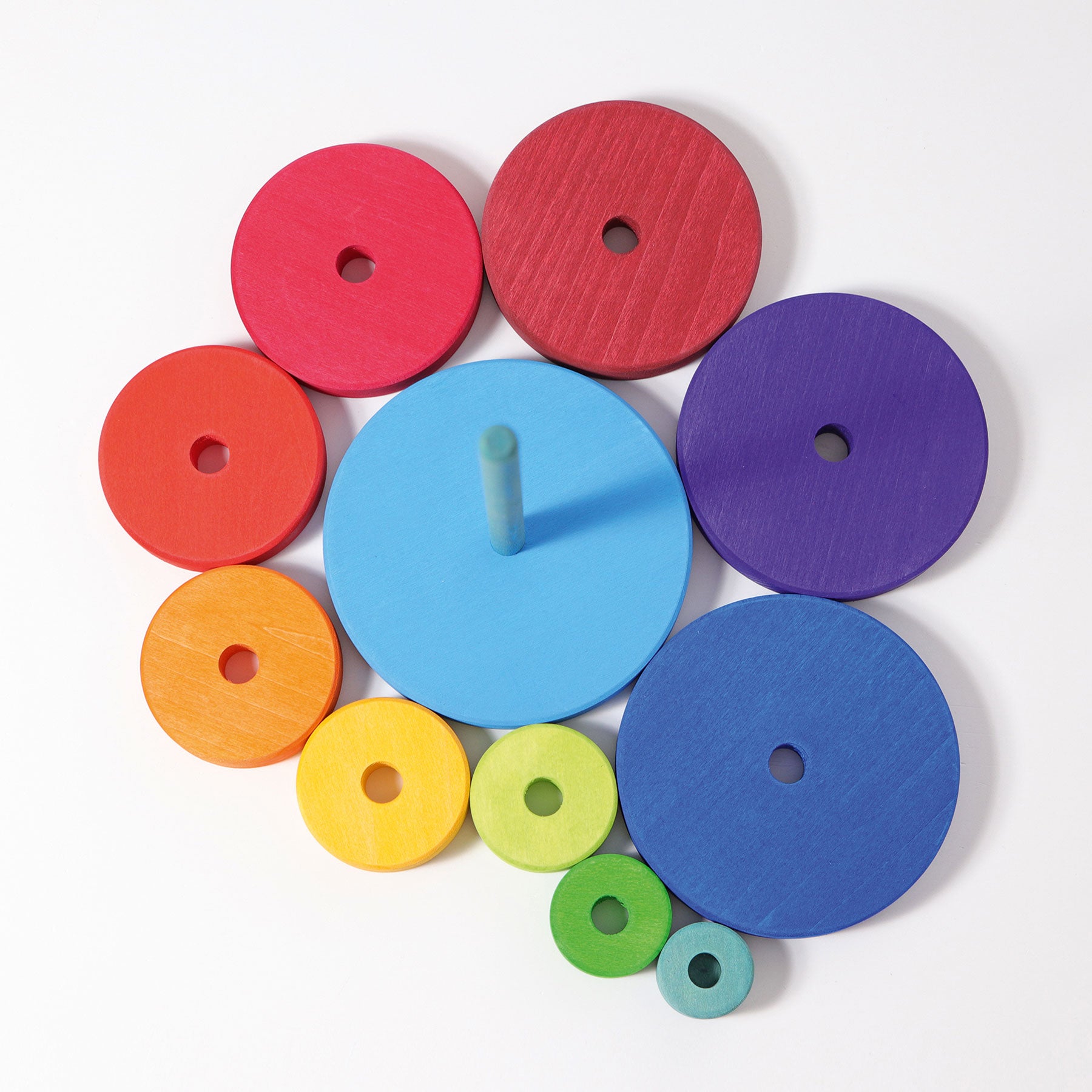 Stapelspiel GRIMM'S Spiel und Holz Design Scheibenturm