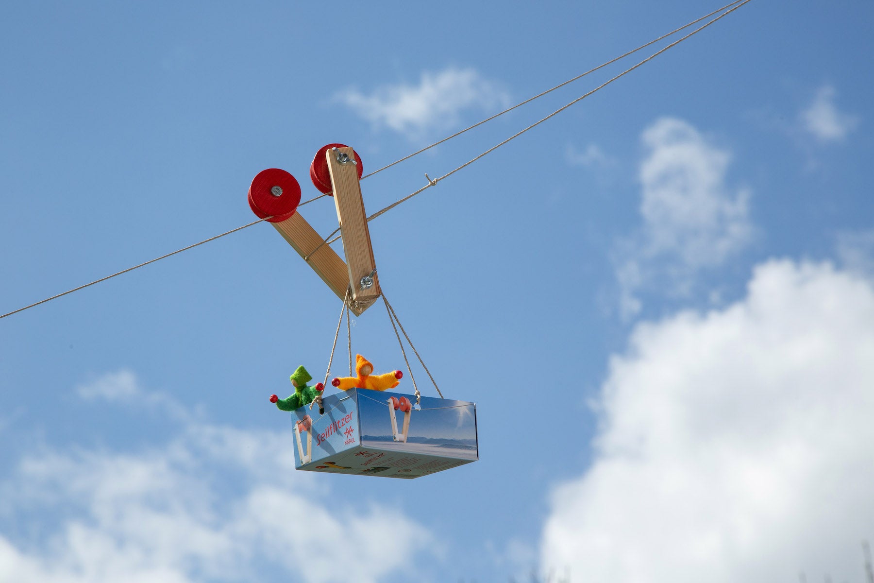 Holzbausatz Kraul Seilflitzer