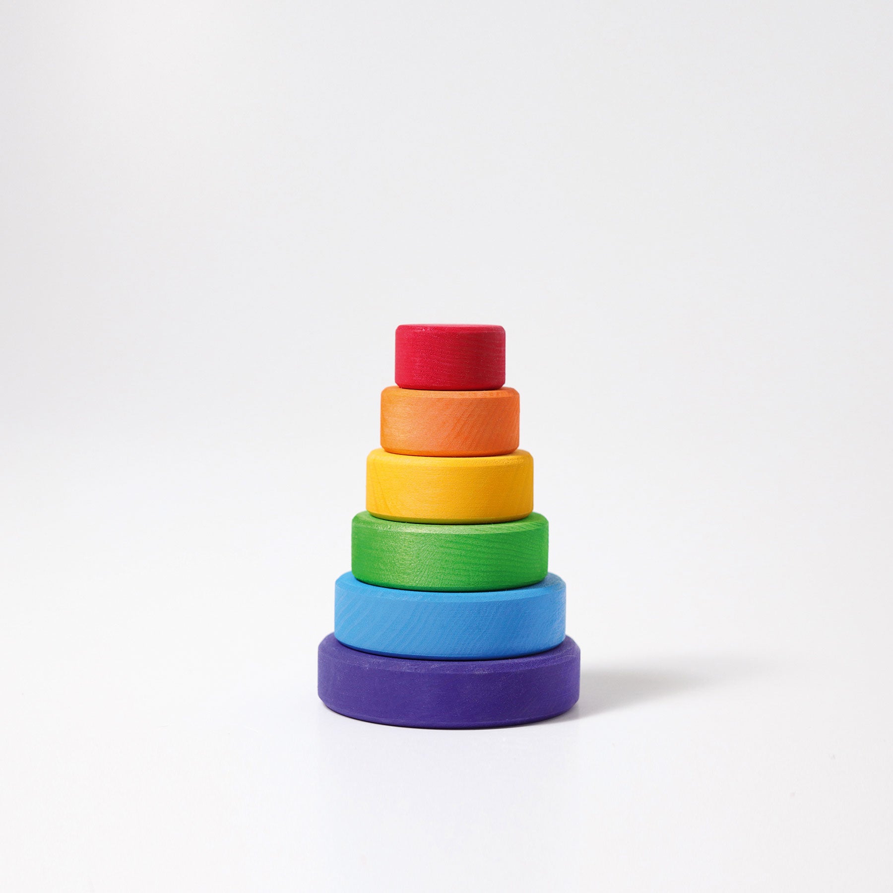 Stapelspiel GRIMM'S Spiel und Holz Design Kleiner Scheibenturm