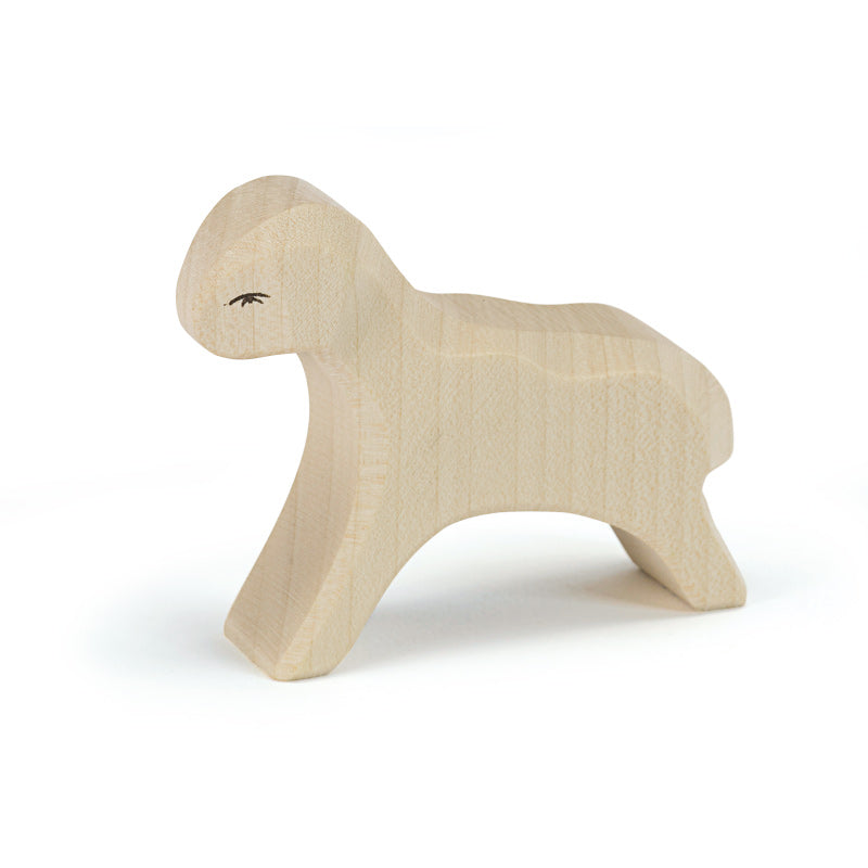 Holztiere & Figuren Ostheimer Holzspielzeug Lamm laufend