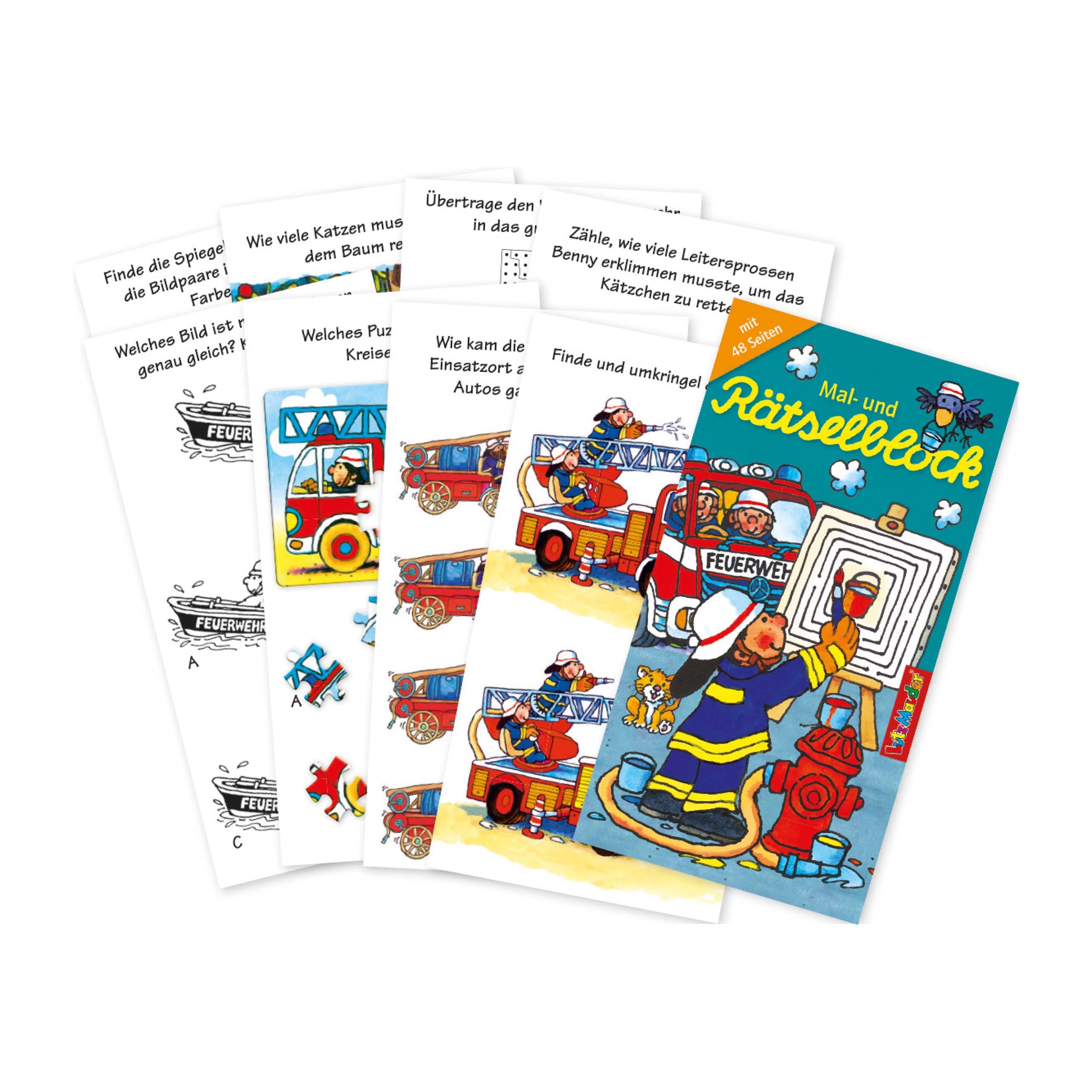 Sonstiges Lutz Mauder Verlag Rätselblock Benny Brandmeister