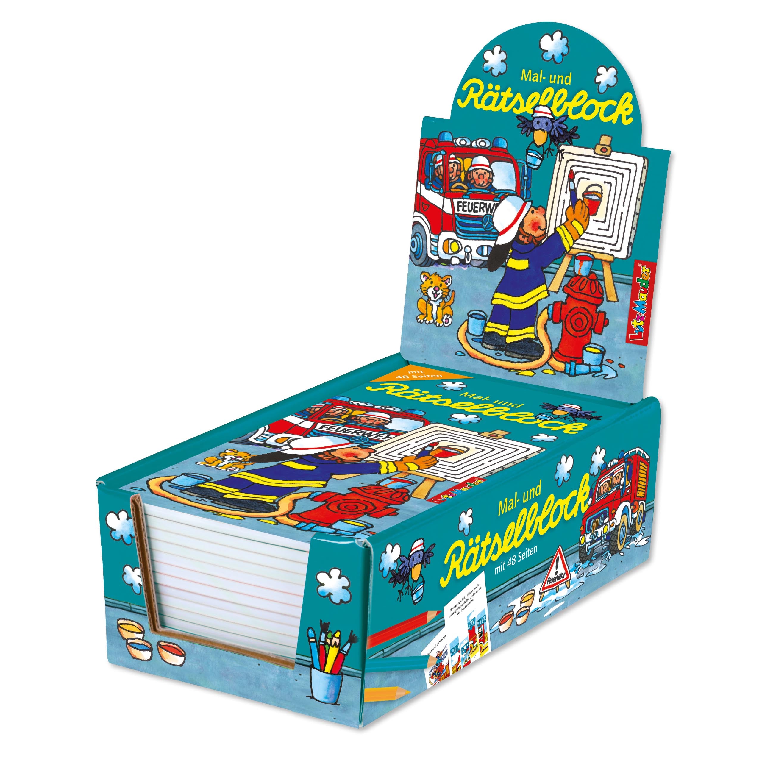 Sonstiges Lutz Mauder Verlag Rätselblock Benny Brandmeister