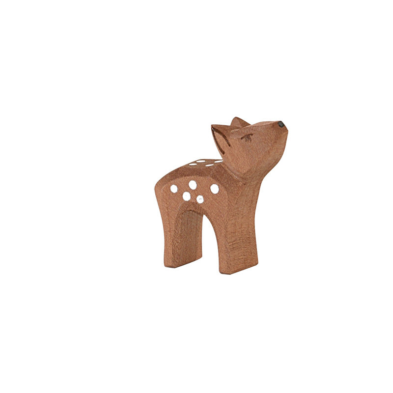 Holztiere & Figuren Ostheimer Holzspielzeug Rehkitz Kopf hoch