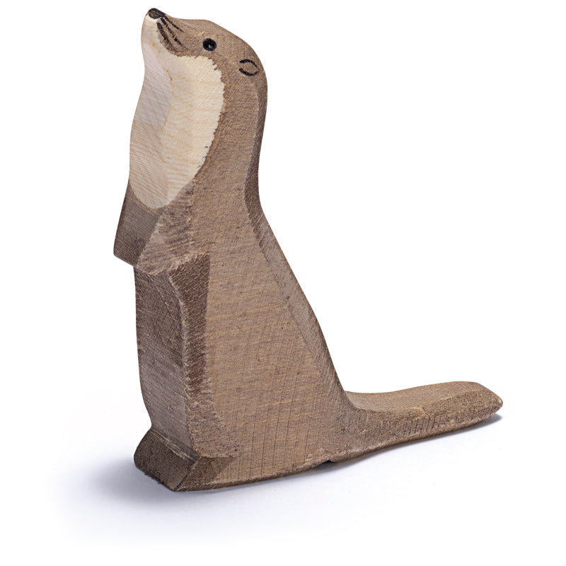 Holztiere & Figuren Ostheimer Holzspielzeug Seeotter stehend