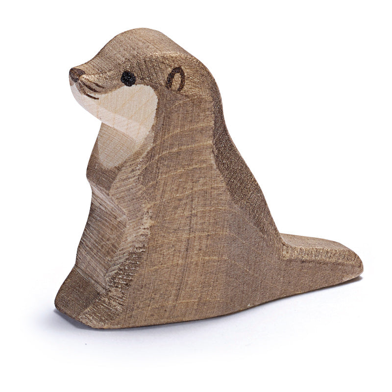 Holztiere & Figuren Ostheimer Holzspielzeug Seeotter klein