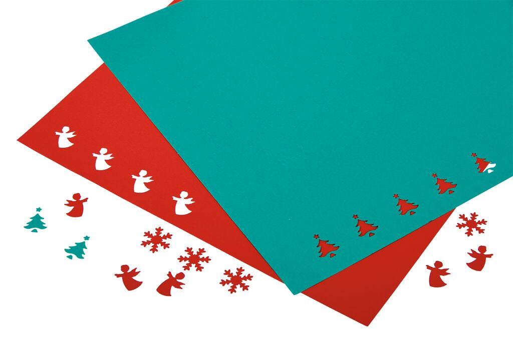 Weihnachten Moses Verlag Motivlocher Winterwunder