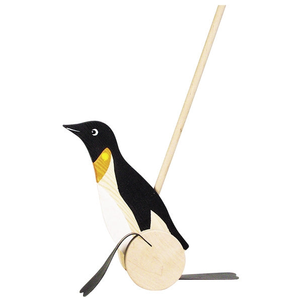 Nachziehen & Schieben goki Schiebetier Pinguin