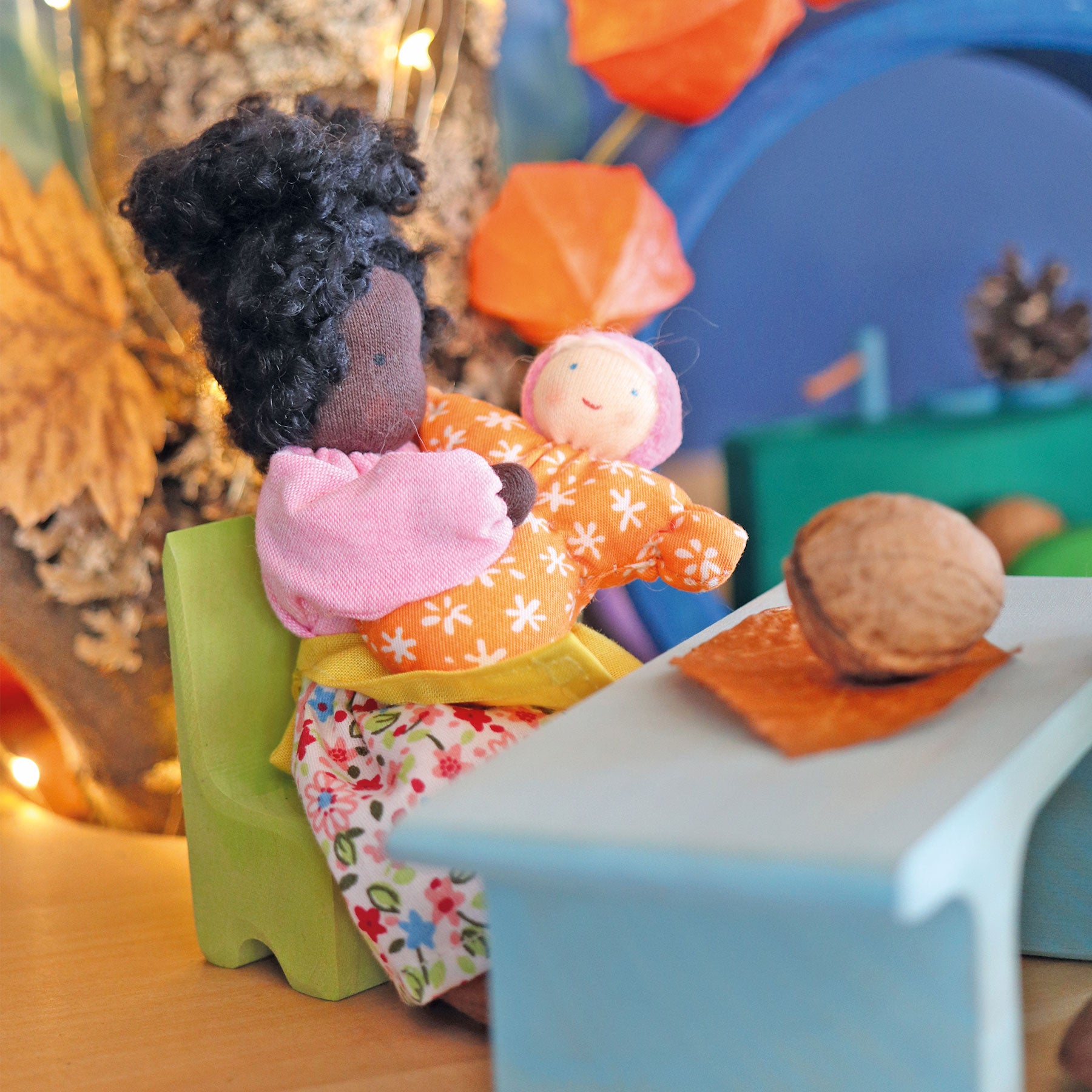 Puppe GRIMM'S Spiel und Holz Design Baby Mia