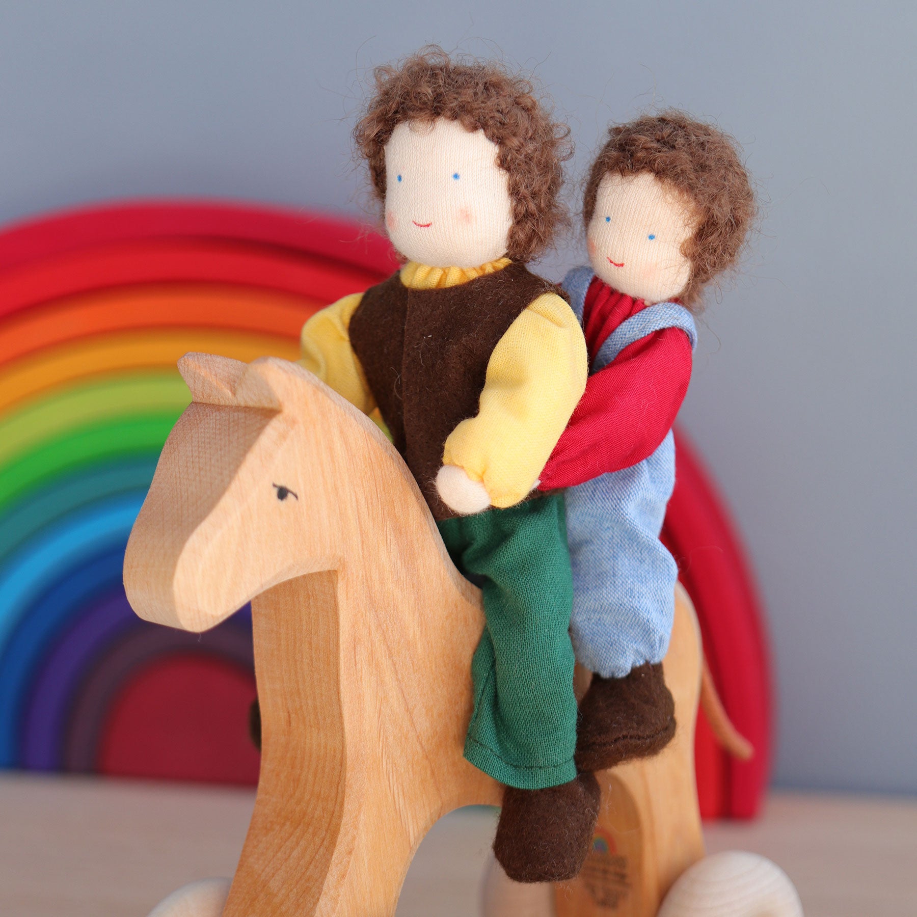 Puppe GRIMM'S Spiel und Holz Design Biegepüppchen Herr Erle