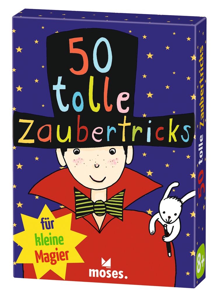 Moses 50 Karten / Pocket Quiz Moses Verlag 50 tolle Zaubertricks für kleine Magier