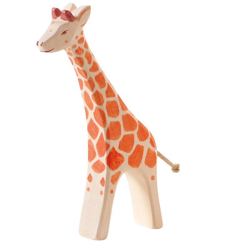 Holztiere & Figuren Ostheimer Holzspielzeug Giraffe groß laufend