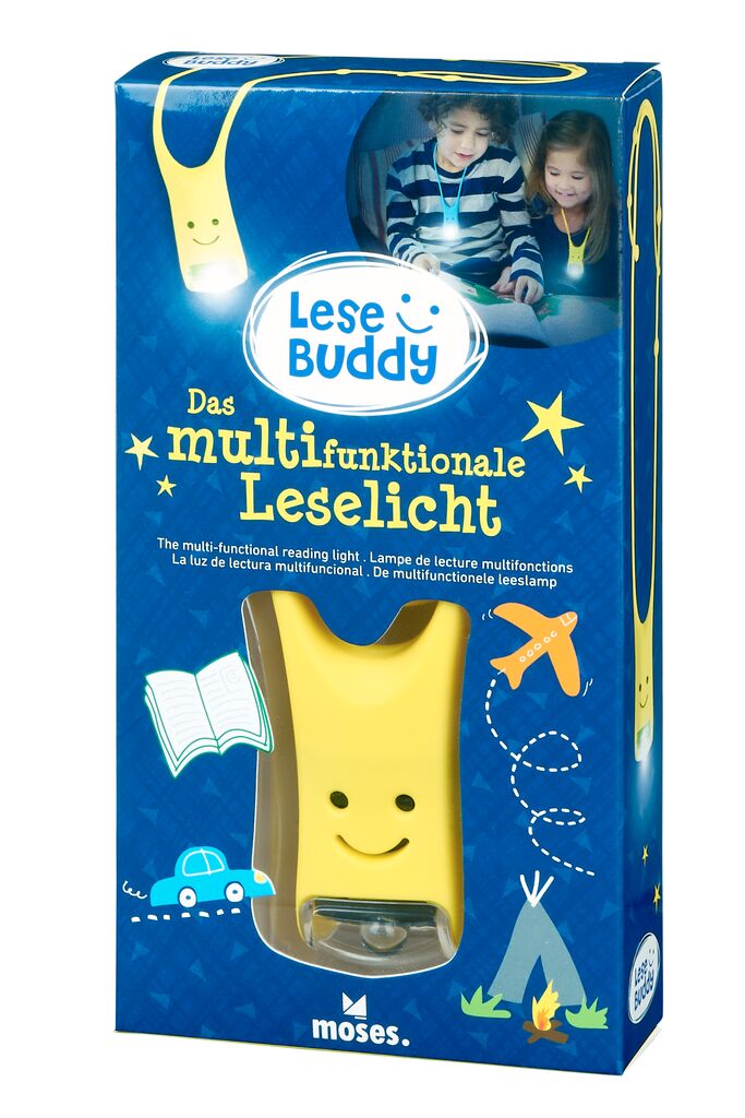 Sonstiges Moses Verlag Lese Buddy - Das multifunktionale Leselicht gelb